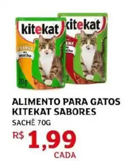 Assaí Atacadista Alimento para gatos kitekat sabores oferta