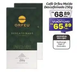 Comper Café Orfeu Moído Descafeinado oferta
