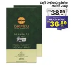 Comper Café Orfeu Orgânico Moído oferta