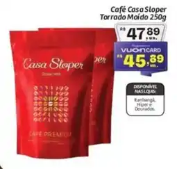 Comper Café Casa Sloper Torrado Moído oferta