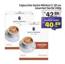 Comper Capuccino Santa Mônica C/20 un. Gourmet Sachê oferta