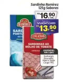 Comper Sardinha Ramirez Sabores oferta