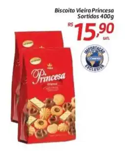 Comper Biscoito Vieira Princesa Sortidos oferta