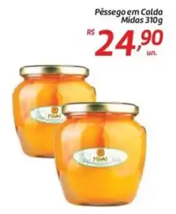Comper Pêssego em Calda Midas oferta