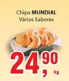 Supermercados Mundial Chipa Mundial 1kg oferta