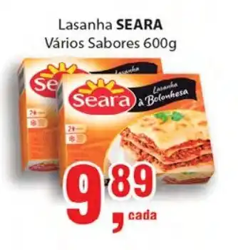 Supermercados Mundial Lasanha Seara 600g oferta