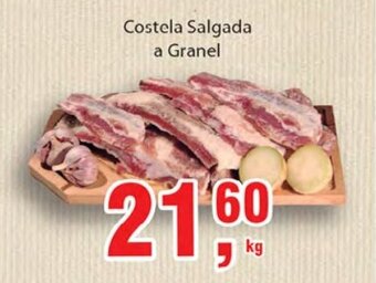 Supermercados Mundial Costela Salgada a granel 1kg oferta