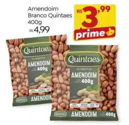 Brasão Supermercados Amendoim Branco Quintaes oferta