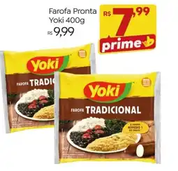 Brasão Supermercados Farofa Pronta Yoki oferta