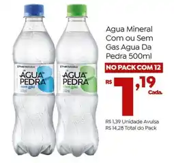 Brasão Supermercados Agua Mineral Com ou Sem Gas Agua Da Pedra oferta
