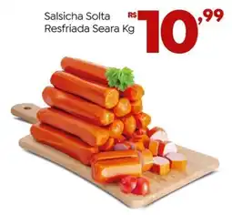 Brasão Supermercados Salsicha Solta Resfriada Seara oferta