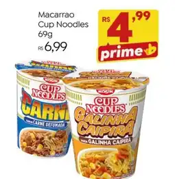 Brasão Supermercados Macarrao Cup Noodles oferta