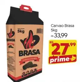Brasão Supermercados Carvao Brasa oferta