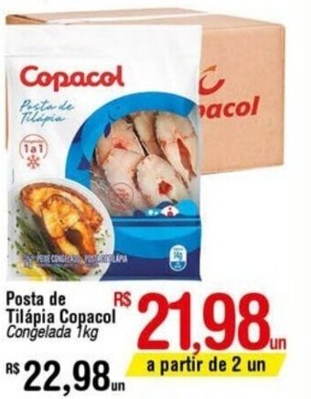 Posta de Tilapia Copacol 1kg