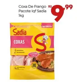 Brasão Supermercados Coxa De Frango Pacote Iqf Sadia oferta
