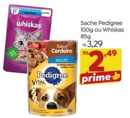Brasão Supermercados Sache Pedigree ou Whiskas oferta