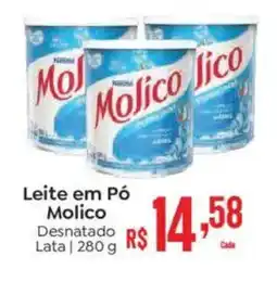 Supermercados Mateus Leite em Pó Molico oferta