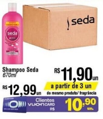 Fort Atacadista Shampoo Seda 670ml oferta