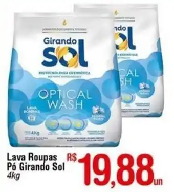 Fort Atacadista Lava roupas Po Girando Sol 4kg oferta
