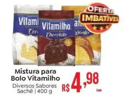 Supermercados Mateus Mistura para Bolo Vitamilho Diversos Sabores Sachê oferta