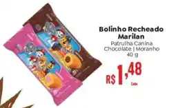 Supermercados Mateus Bolinho Recheado Marilan oferta