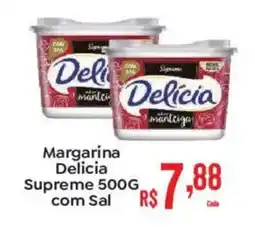 Supermercados Mateus Margarina Delicia Supreme com Sal oferta
