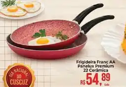 Supermercados Mateus Frigideira Franc AA Panelux Premium 22 Cerâmica oferta