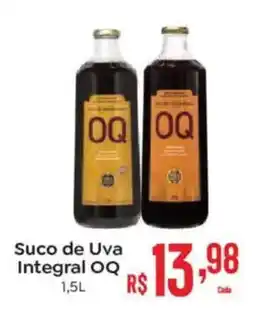 Supermercados Mateus Suco de Uva Integral OQ oferta
