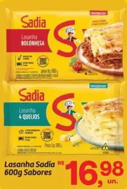 Fort Atacadista Lasanha Sadia Sabores oferta