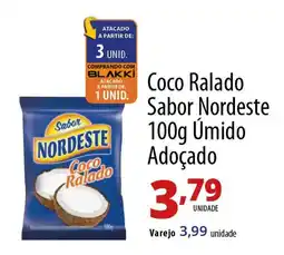 Akki Atacadista Coco Ralado Sabor Nordeste Úmido Adoçado oferta