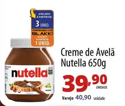 Akki Atacadista Creme de Avelã Nutella oferta