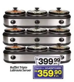 Fort Atacadista Buffet Triplo Labravia Server oferta