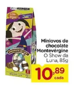 Carrefour Miniovos de chocolate Montevérgine O Show da Luna, oferta