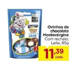 Carrefour Ovinhos de chocolate Montevérgine Com recheio, Leite, oferta