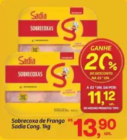 Fort Atacadista Sobrecoxa de Frango Sadia Cong. oferta