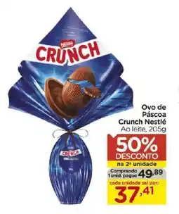 Carrefour Ovo de Páscoa Crunch Nestlé Ao leite, oferta