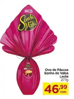 Carrefour Ovo de Páscoa Sonho de Valsa Lacta oferta
