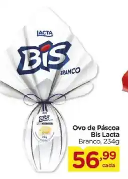 Carrefour Ovo de Páscoa Bis Lacta Branco, oferta