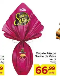 Carrefour Ovo de Páscoa Sonho de Valsa Lacta oferta