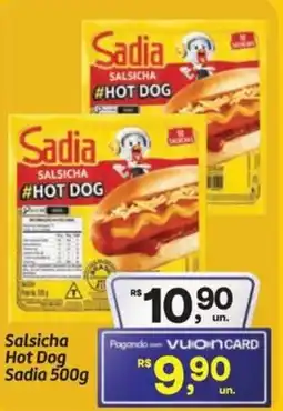 Fort Atacadista Salsicha Hot Dog Sadia oferta