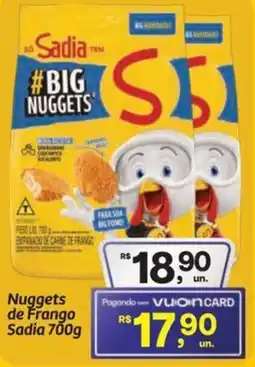Fort Atacadista Nuggets de Frango Sadia oferta