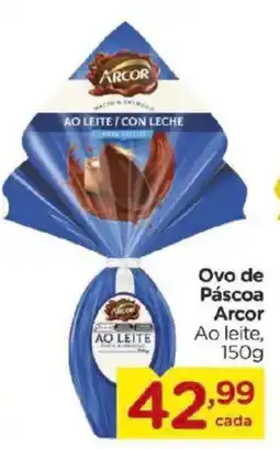 Carrefour Ovo de Páscoa Arcor Ao leite, oferta