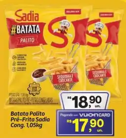 Fort Atacadista Batata Palito Pré-Frita Sadia Cong. oferta