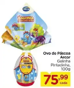 Carrefour Ovo de Páscoa Arcor Galinha Pintadinha, oferta