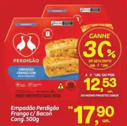 Fort Atacadista Empadão Perdigão Frango c/Bacon Cong. oferta