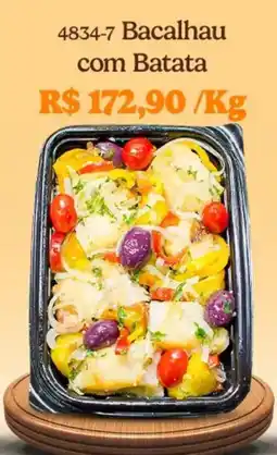 Nagumo 4834-7 Bacalhau com Batata oferta