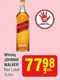 Higa Atacado Whisky JOHNNIE WALKER Red Label oferta