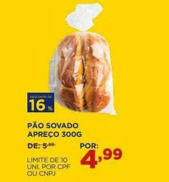 Pão Sovado Apreço