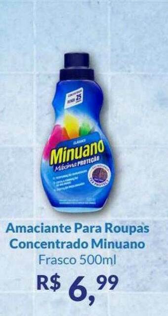 Amaciante Para Roupàs Concentrado Minuano