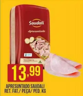 Apresuntado Saudali Ret. Fat. Peça Ped.